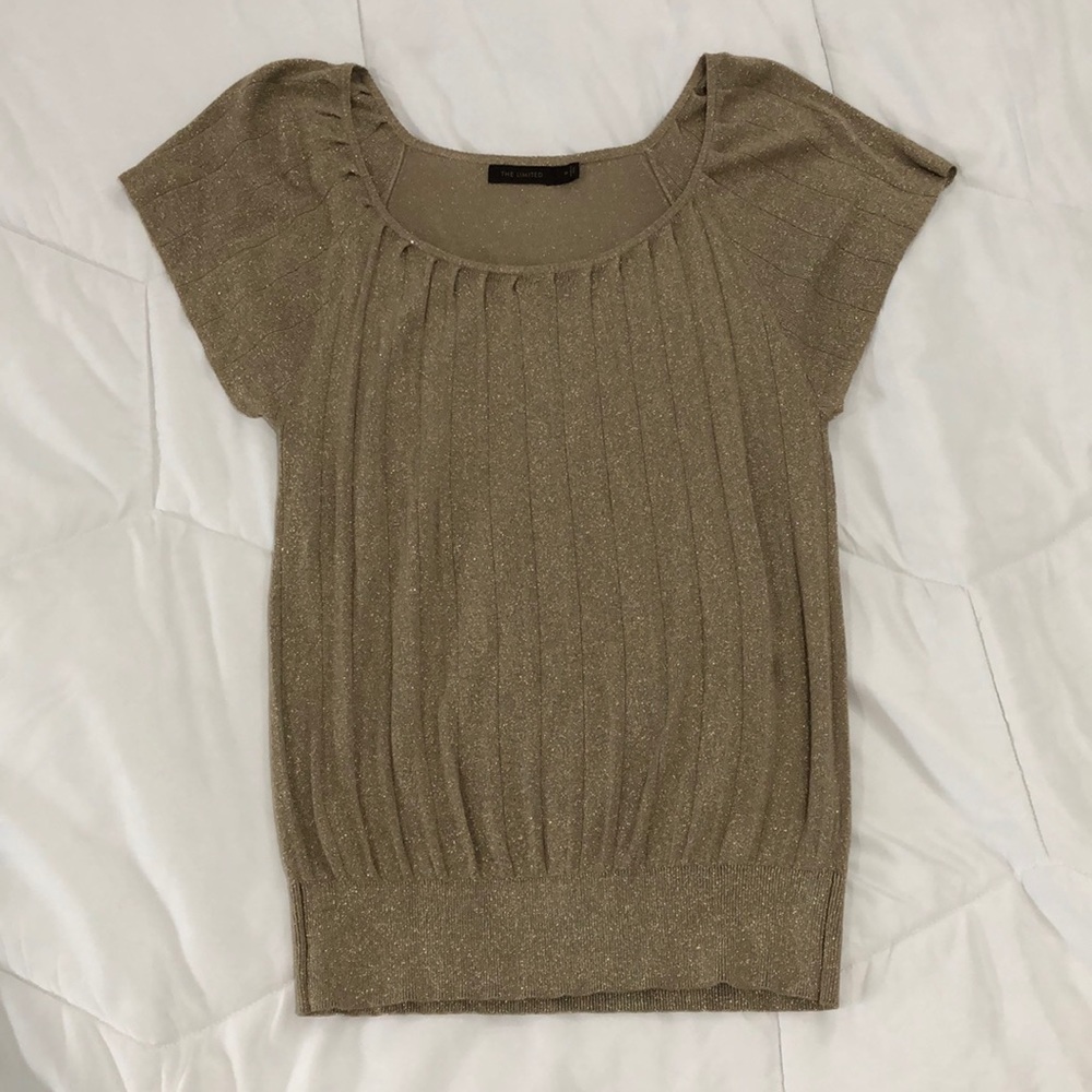 Gold Shimmer top